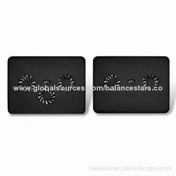 Laptop Cooling Pad with 5V Voltage, Made of Plastic